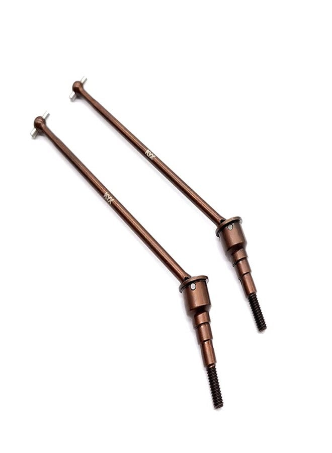KYX Racing Hard Steel Front Rear CVD Drive Shafts Driveshafts Upgrades Parts Accessories for 1/10 RC Crawler Car LOSI Lasernut U4 4WD - Image 5